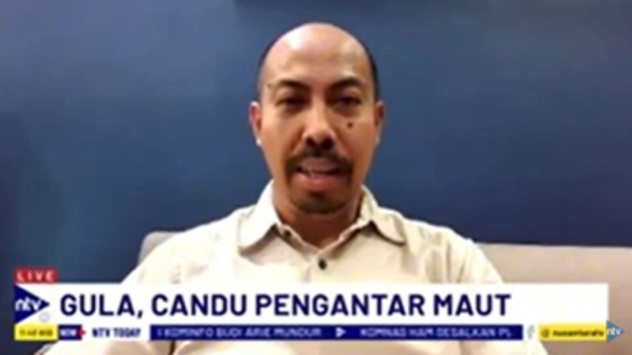 Ketua Umum PP Ikatan Kesehatan Masyarakat Indonesia (IAKMI), Hermawan Saputra dalam Dialog NTV Today di NusantaraTV/tangkapan layar NTV