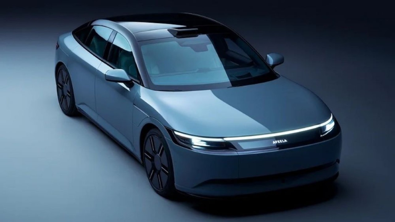 Kendaraan listrik Honda dan Sony, Afeela. (Foto: ArenaEV)