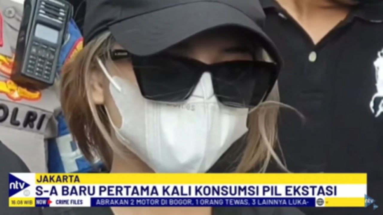 Selebgram cantik SA ditangkap karena penyalahgunaan narkoba