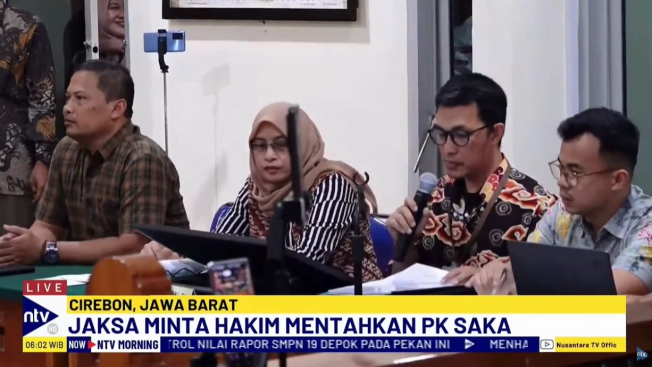 Jaksa mementahkan semua novum yang diberikan kuasa hukum Saka Tatal.
