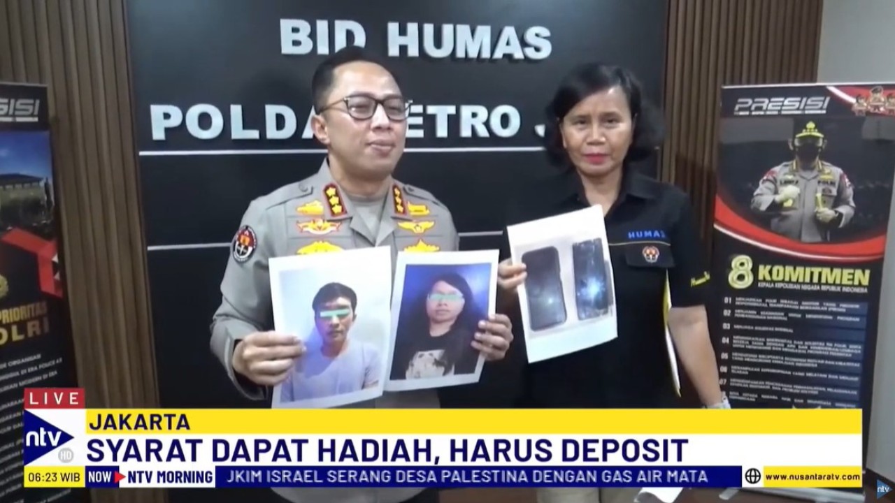 Kepala Bidang (Kabid) Humas Polda Metro Jaya, Kombes Polisi Ade Ary Syam Indradi mengatakan, dalam kasus ini penyidik telah menangkap dua orang pelaku berinisal EO dan SM.