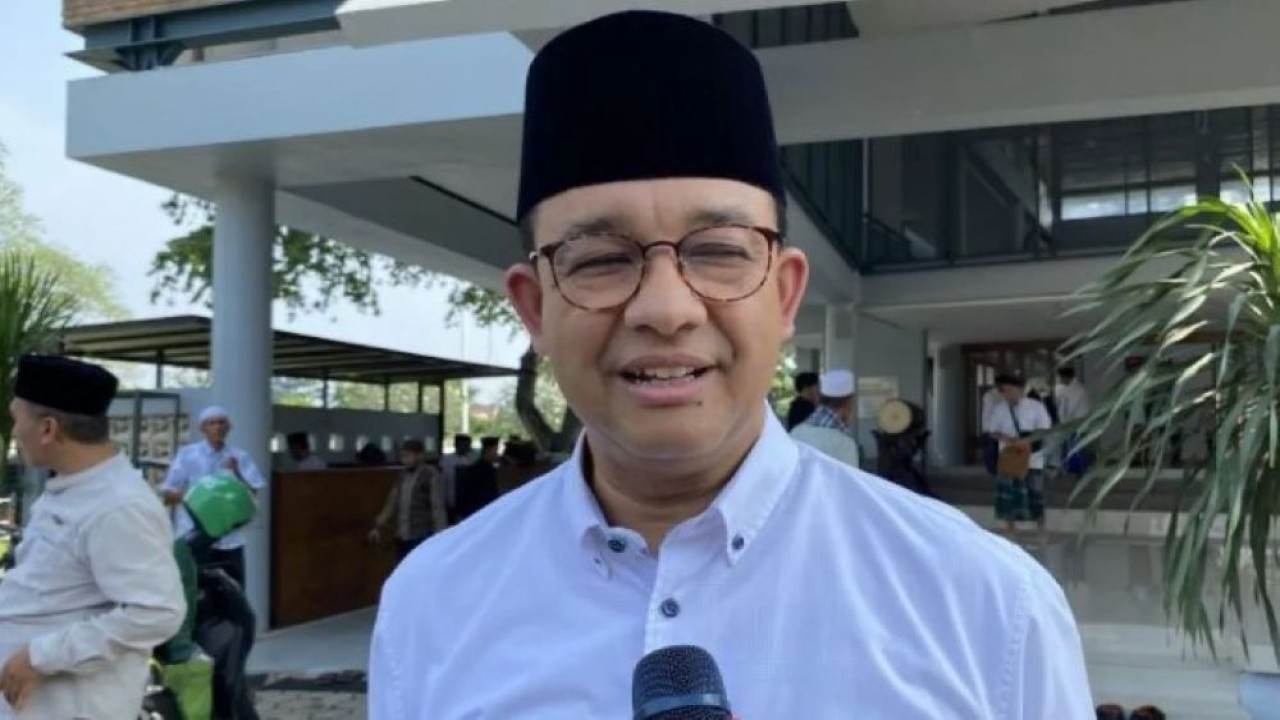 Mantan Gubernur DKI Jakarta Anies Baswedan. (Foto: ANTARA/Fath Putra Mulya)