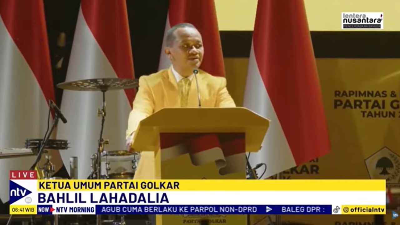Ketua Umum Partai Golkar, Bahlil Lahadalia meluruskan pernyataannya mengenai sosok "Raja Jawa" yang dimaksud dalam pidatonya saat rapat paripurna di Munas XI Partai Golkar.