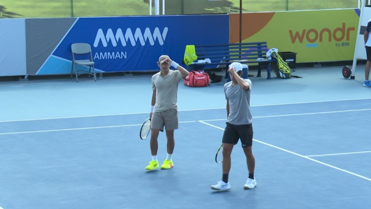 Ganda putra Christhoper Rungkat dan Nathan Anthony Barki/ist