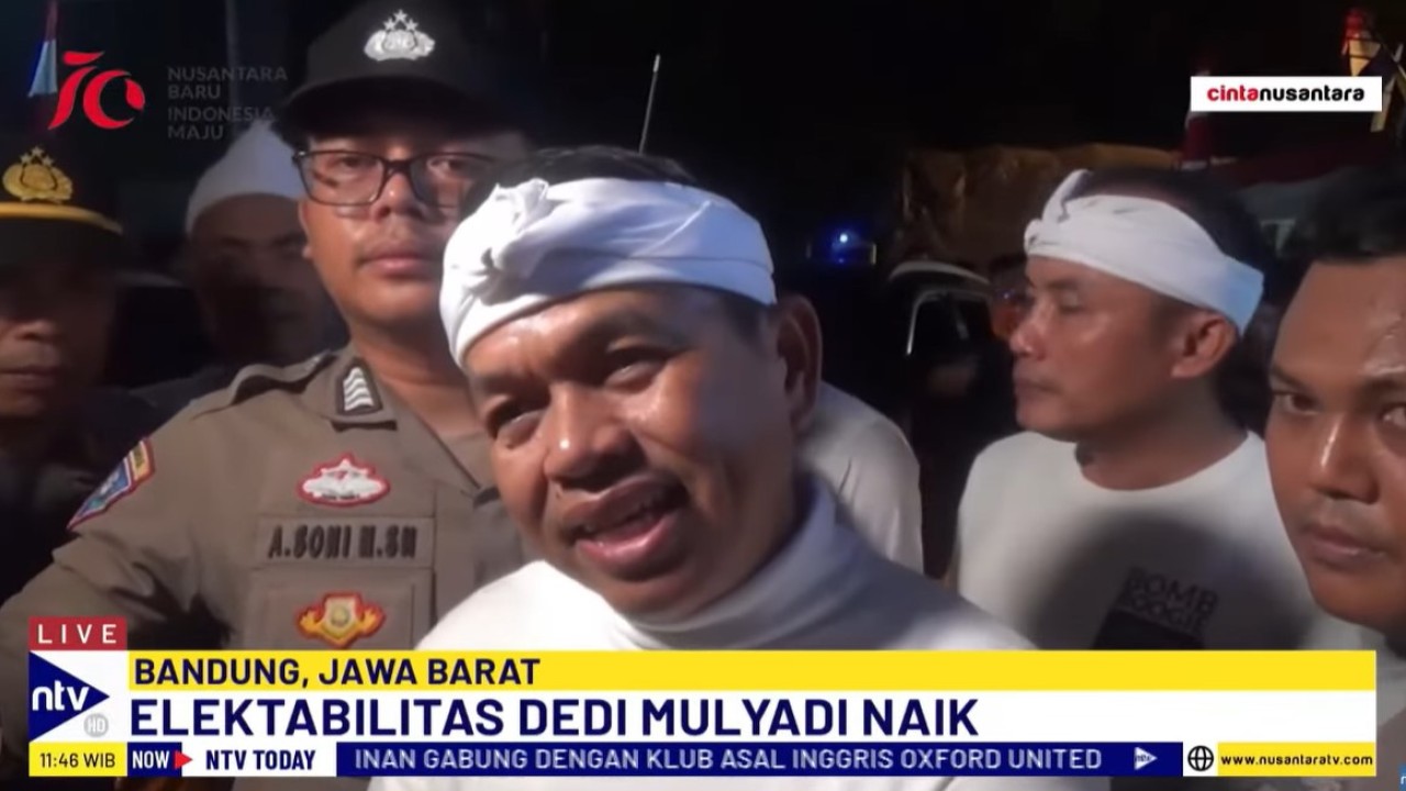 Temuan lembaga survei Indo Riset menunjukkan Dedi Mulyadi unggul pada simulasi tiga calon yaitu dengan angka di atas 80 persen.
