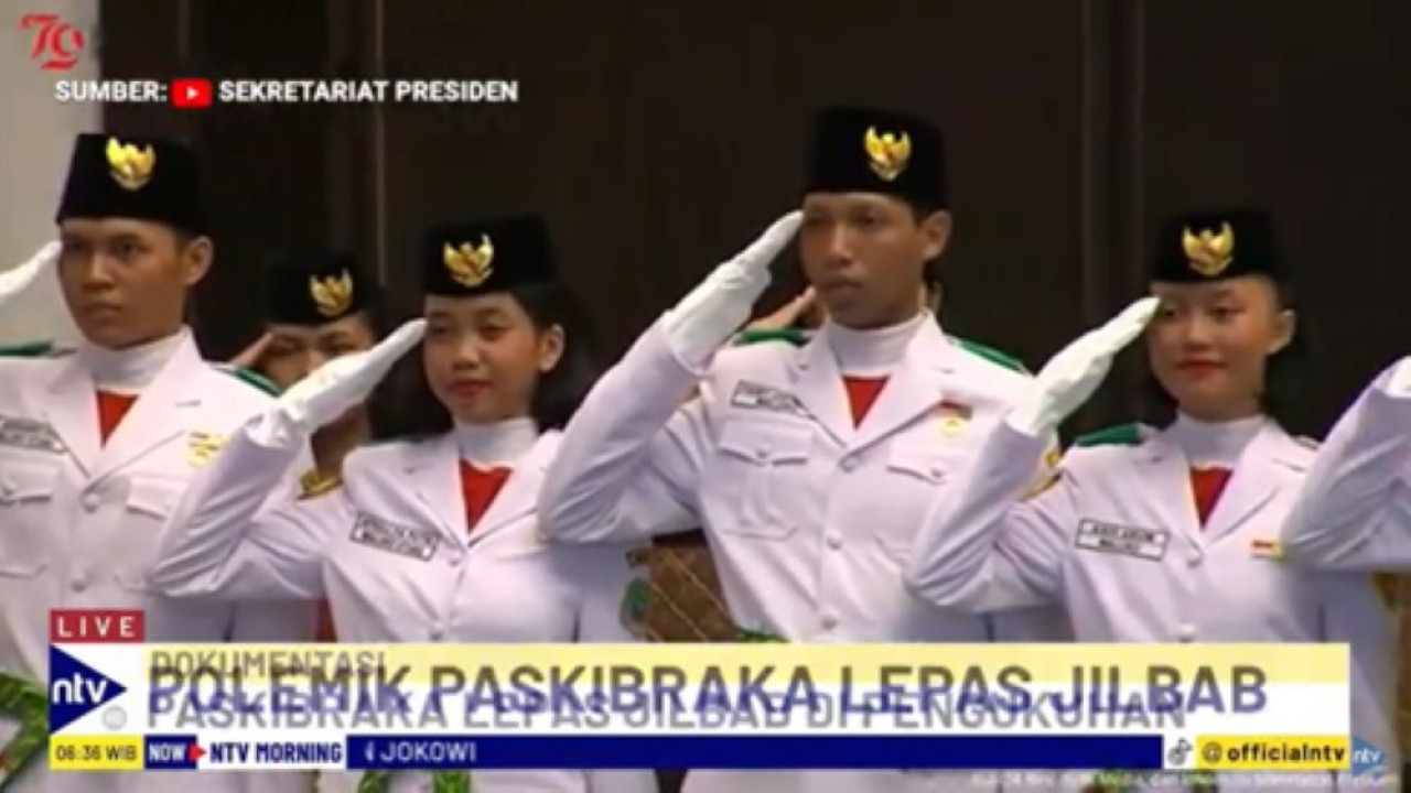 Pengukuhan Paskibraka 2024