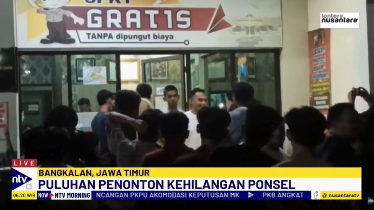 Setidaknya 70 orang korban pencopetan terus berdatangan dan berkumpul di halaman Mapolres Bangkalan pada Sabtu (24/8/2024) tengah malam, hingga Minggu (25/08/2024) dini hari.