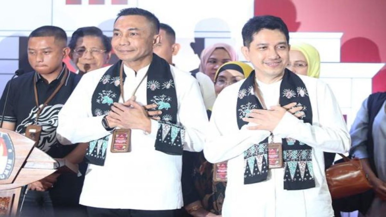 Dharma Pongrekun dan Kun Wardana pasangan calon gubernur dan wakil gubernur dari jalur perseorangan di Pilkada DKI Jakarta/ist
