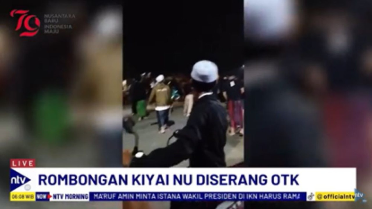 Rombongan Kiai NU diserang orang tidak dikenal saat hendak menghadiri pengajian di Karawang, Jawa Barat