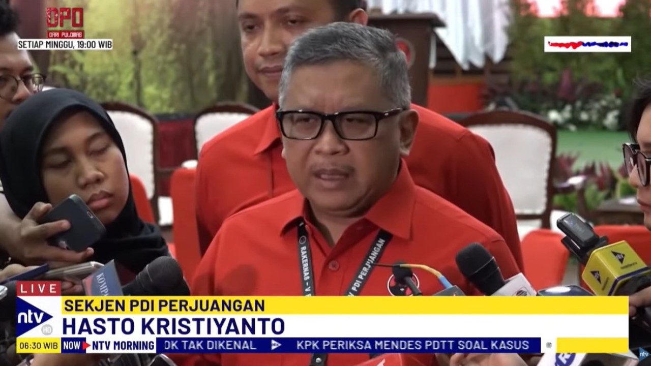 Sekjen PDI Perjuangan, Hasto Kristiyanto menyebut, pihaknya membuka peluang bagi Anies Baswedan untuk diusung pada Pilkada DKI Jakarta 2024.