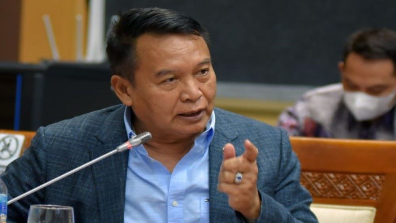 Anggota DPR RI dari Fraksi PDI Perjuangan T.B. Hasanuddin. (Foto: Dok.DPR RI/Runi/Man)