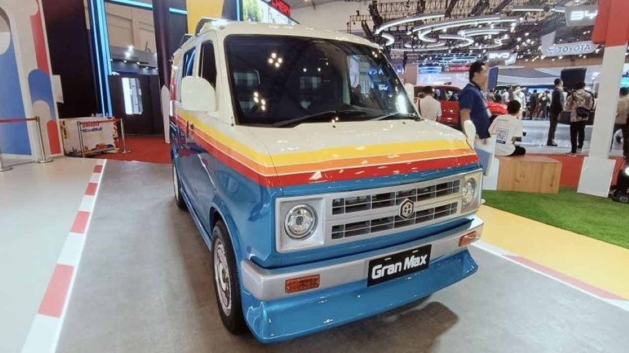 Daihatsu Gran Max ikut mejeng di ajang MUF GJAW 2024, di ICE BSD City, Kabupaten Tangerang, Banten, yang berlangsung pada 22 November - 1 Desember 2024. (Foto: Adiantoro/NTV)