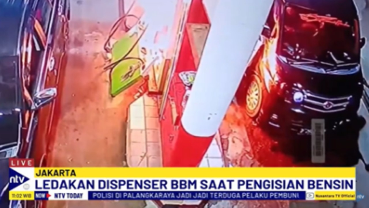 Ledakan di SPBU Jakarta Timur