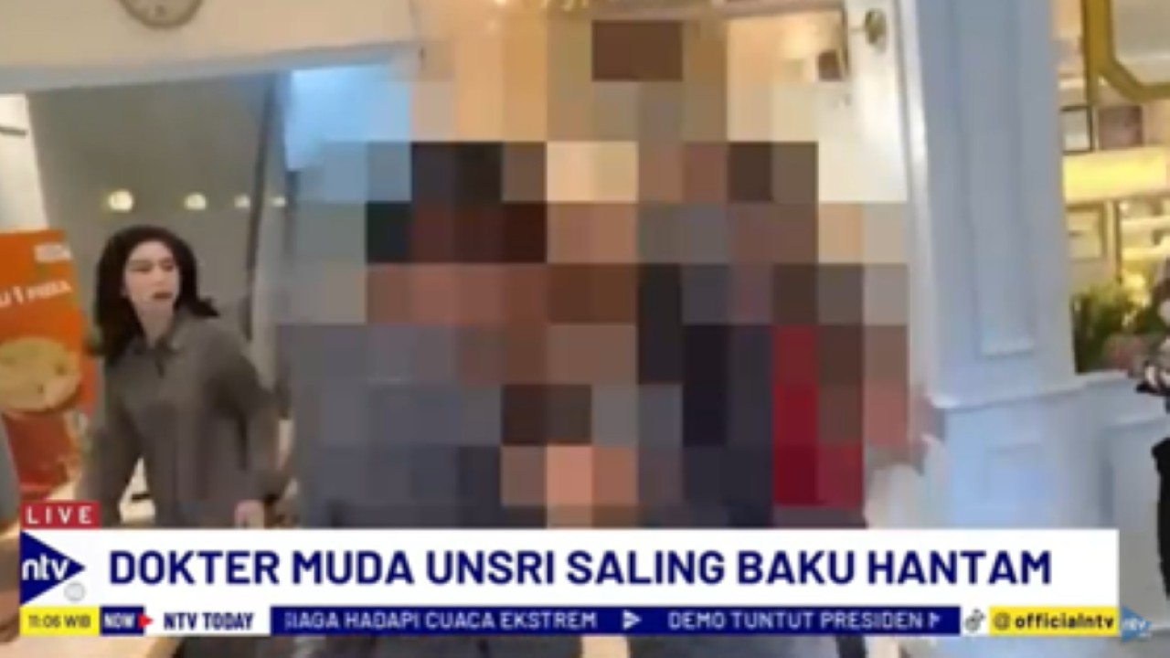 Dua dokter muda dari Fakultas Kedokteran Unsri terlibat baku hantam