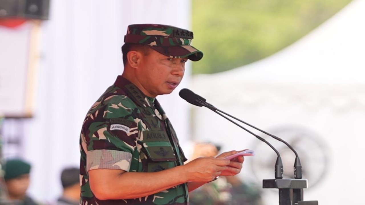 Panglima TNI Jenderal TNI Agus Subiyanto/ist