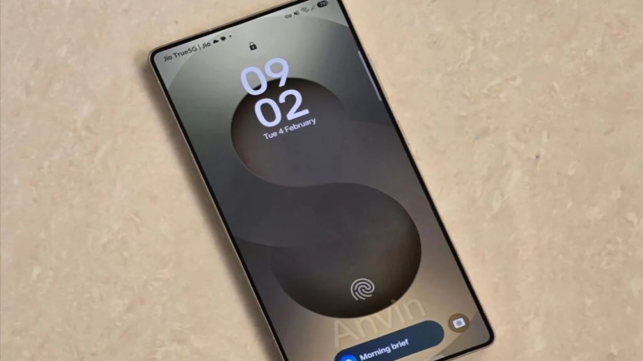 Mockup Samsung Galaxy S26 Ultra (gambar modifikasi Galaxy S25 Ultra). (Foto: Istimewa via Gizmochina)