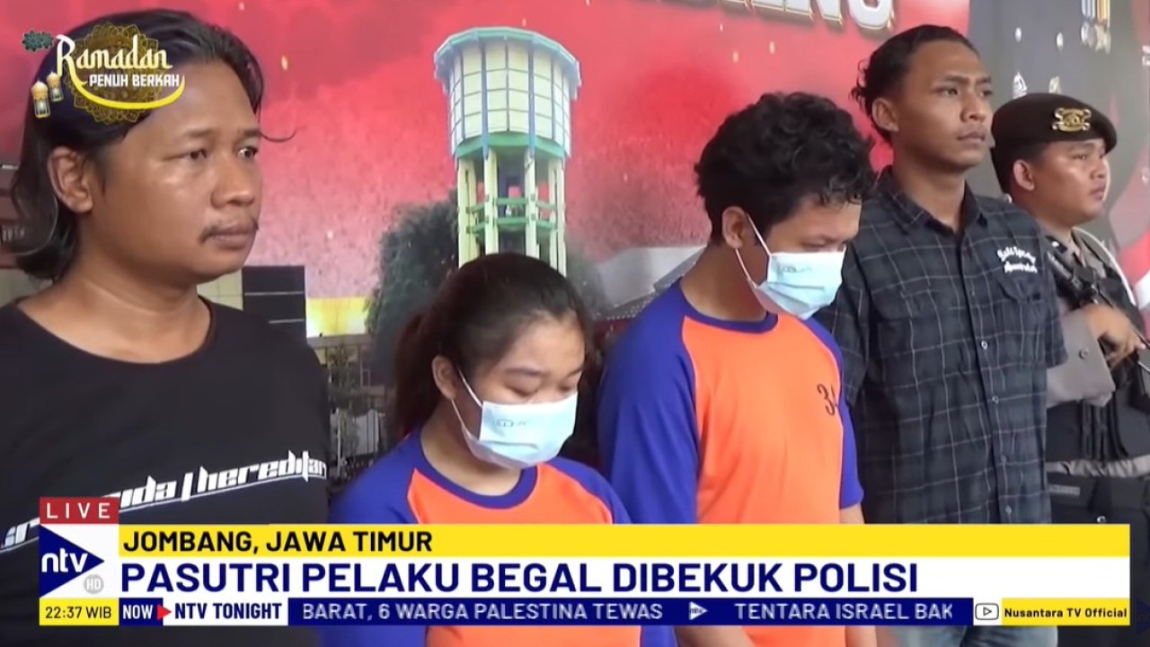 Motif pelaku melakukan aksi begal untuk biaya persalinan sang istri yang tengah hamil 6 bulan.