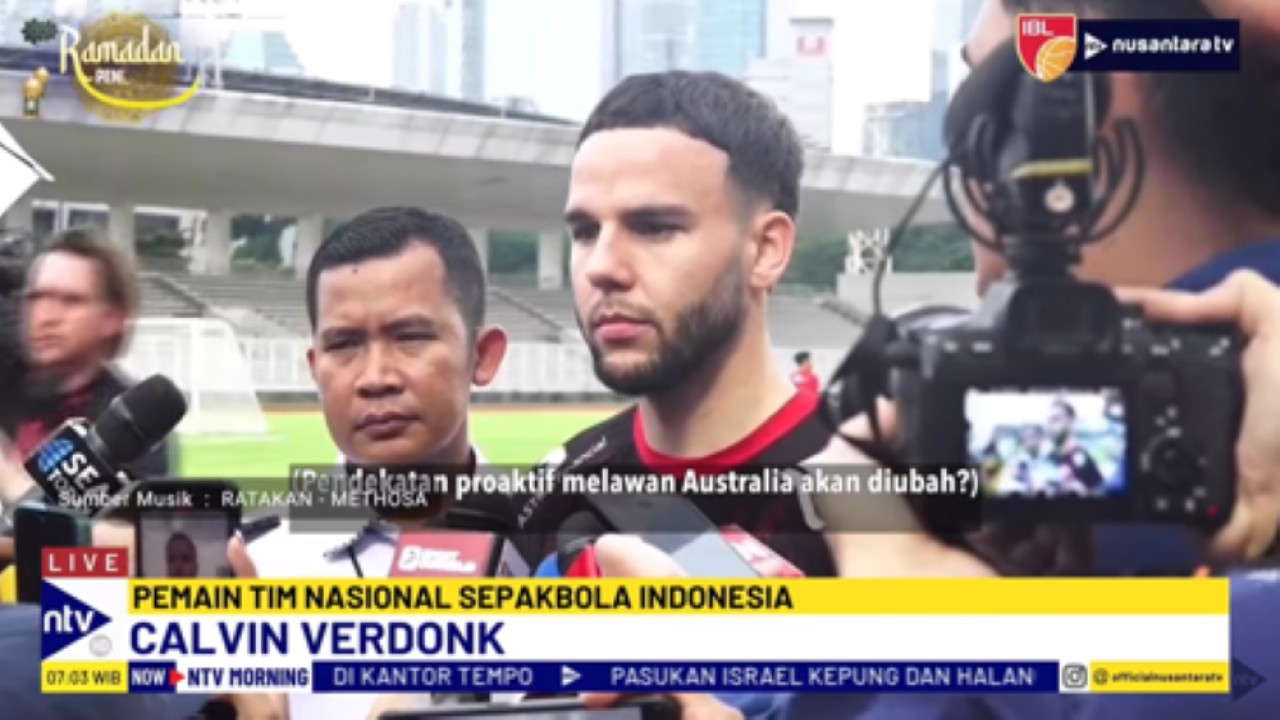 Pemain timnas Indonesia, Calvin Verdonk