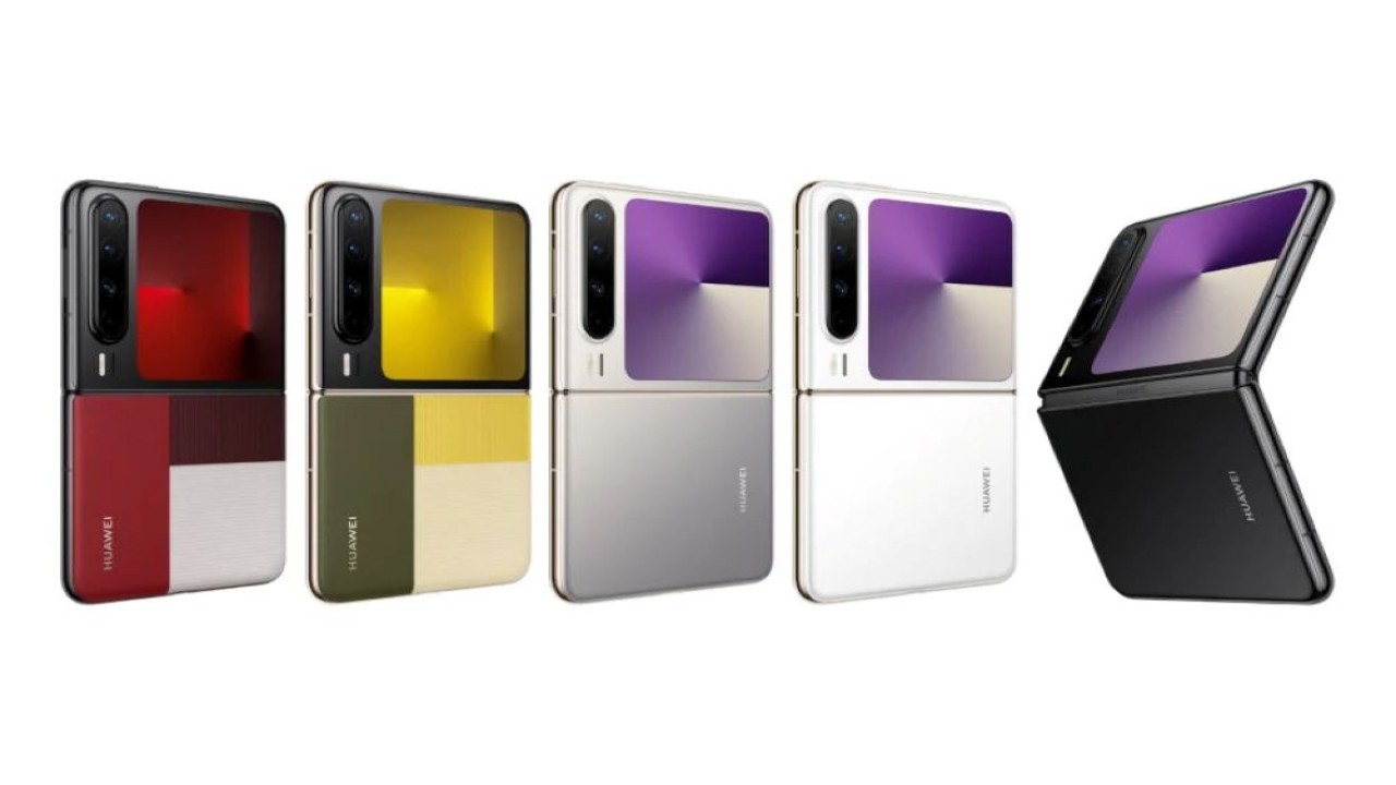 Ponsel lipat Huawei Pura X. (Foto: Istimewa/Gizmochina)