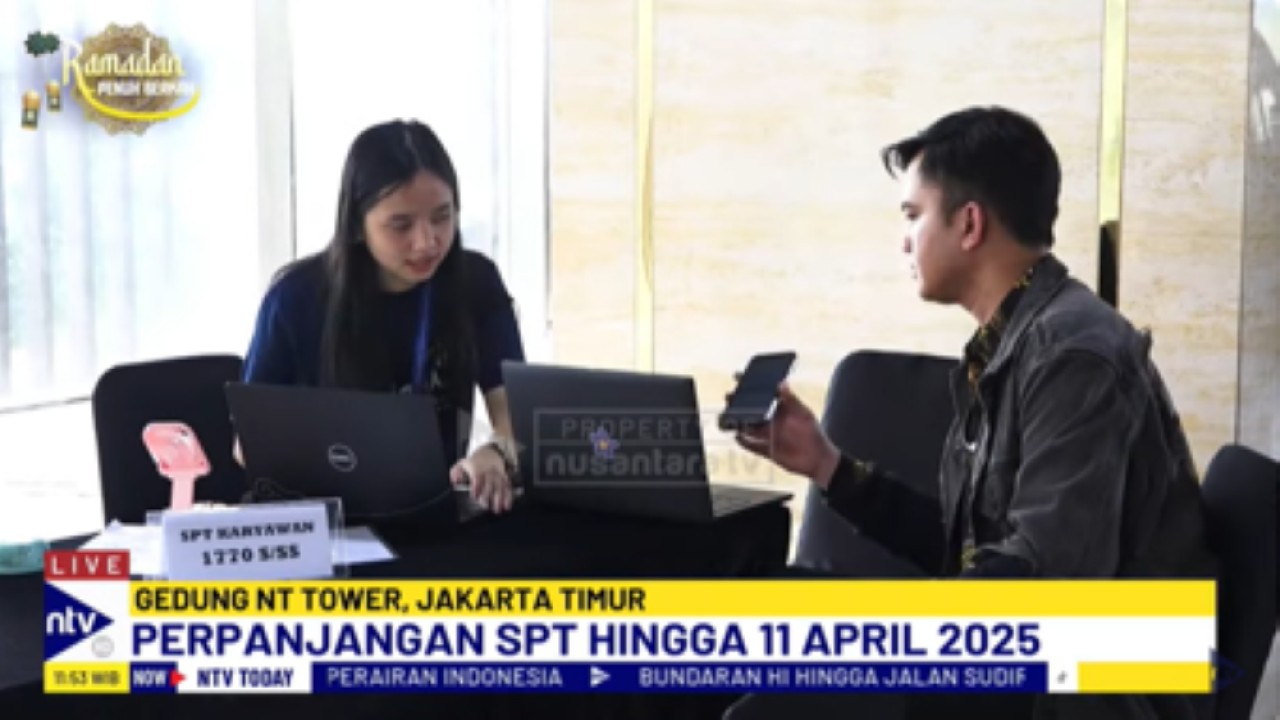 Direktorat Jenderal Pajak (DJP) resmi memperpanjang batas waktu pelaporan surat pemberitahuan tahunan pajak untuk wajib pajak orang pribadi