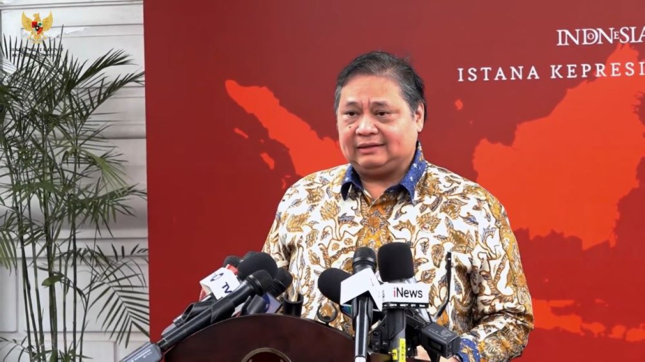 Menko Bidang Perekonomian Airlangga Hartarto/ist