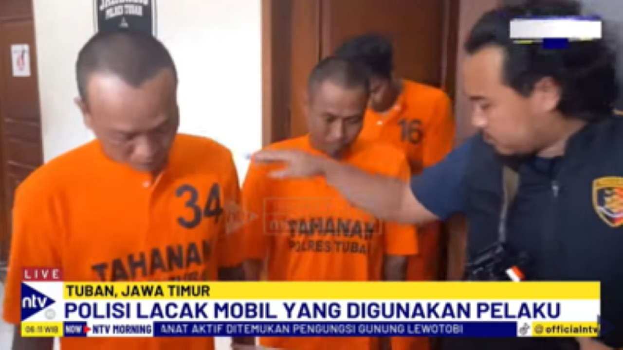 Para pelaku pembobol 20 rumah di Tuban, Jawa Timur berhasil ditangkap polisi