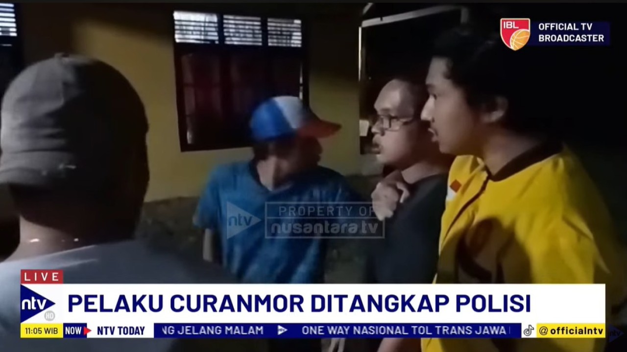 Pelaku pencuri sepeda motor ditangkap polisi.