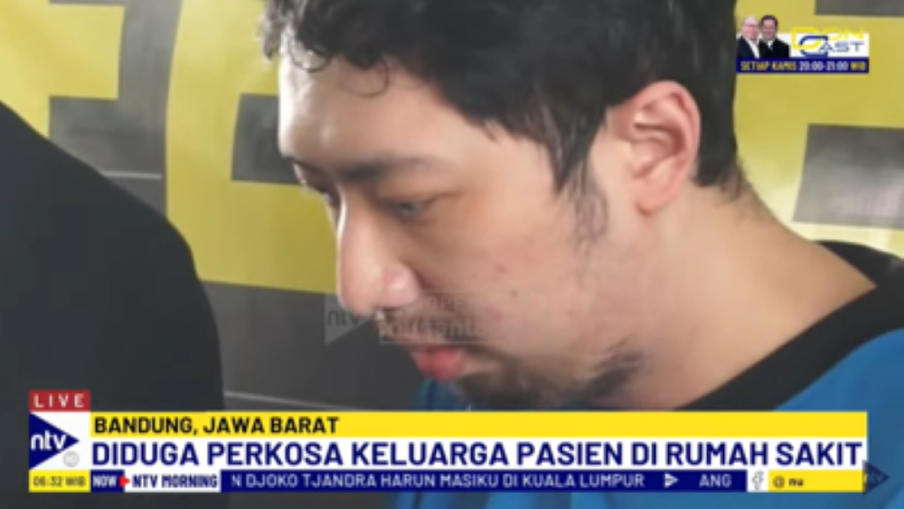 Priguna Anugerah P alias PAP oknum Residen Anestesi dari PPDS Fakultas Kedokteran Universitas Padjajaran yang melakukan pemerkosaan terhadap anak pasien di Rumah Sakit Hasan Sadikin Bandung