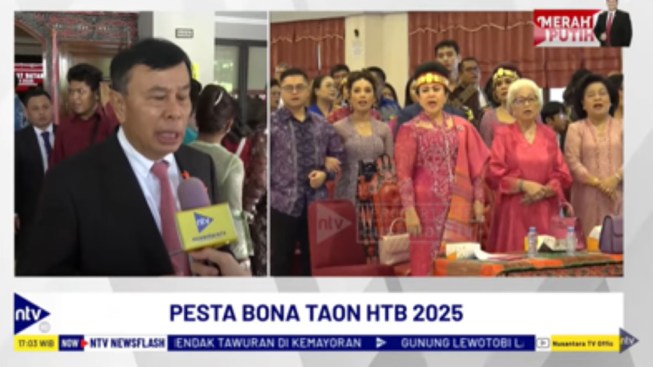 Ketua Umum Presidium Sapala Tua Tampuk Nabolon sekaligus Penasihat Hasadaan Tampubolon dohot Boruna (HTB), DR. Ir. Nurdin Tampubolon, M.M