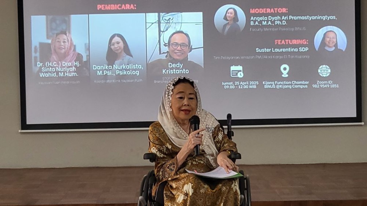 Sinta Nuriyah Wahid/Foto: Istimewa