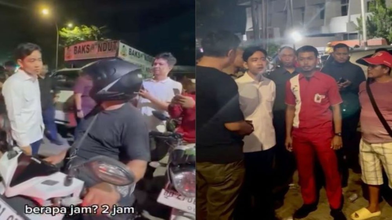 Wakil Presiden (Wapres) Gibran Rakabuming meninjau langsung dua Stasiun Pengisian Bahan Bakar Umum (SPBU) di Kota Bengkulu yang terdampak kelangkaan Bahan Bakar Minyak (BBM), Selasa malam (27/05/2025).