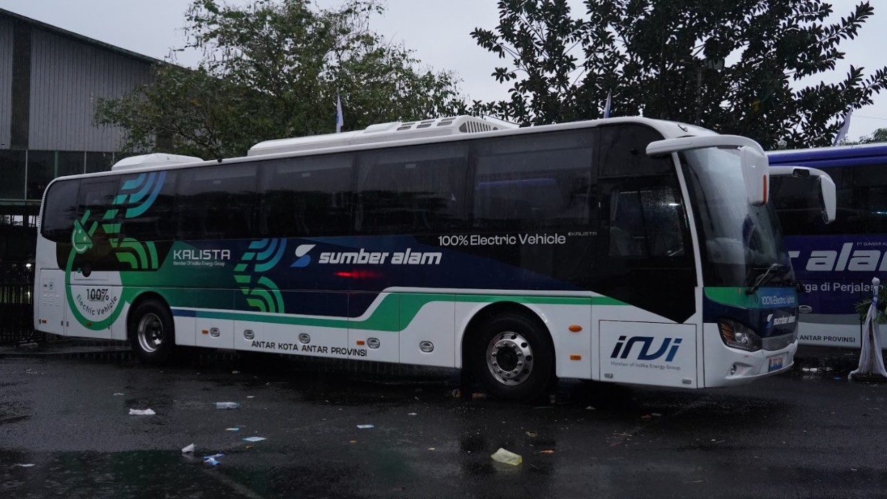 PT Kalista Nusa Armada (KALISTA) secara resmi meluncurkan uji coba bus listrik bersama dengan PT Sumber Alam Ekspres (Sumber Alam), pada Minggu (25/5/2025) di Sumber Adventure Center, Kutoarjo.