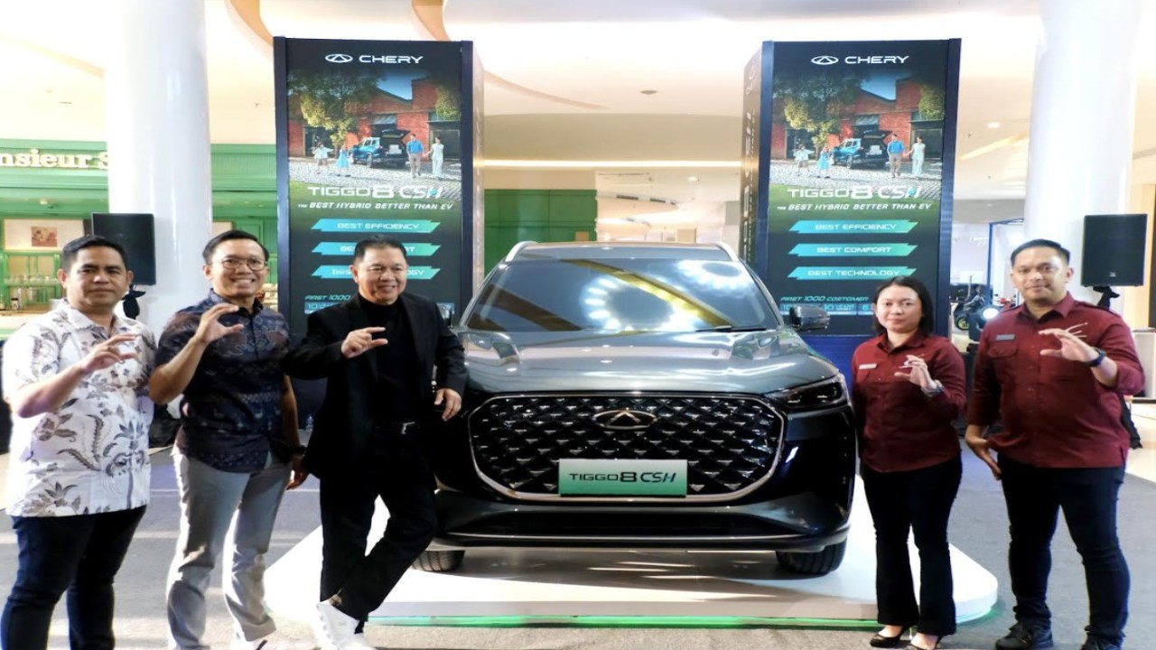 Chery TIGGO 8 CSH resmi hadir di Makassar, Sulawesi Selatan. (Foto: Istimewa/CSI)