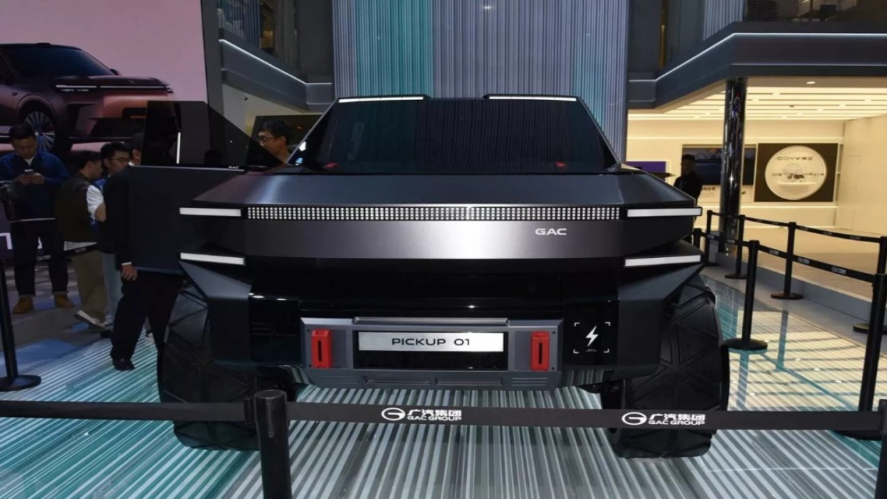 GAC Pickup 01. (Foto: Istimewa via Carscoops)