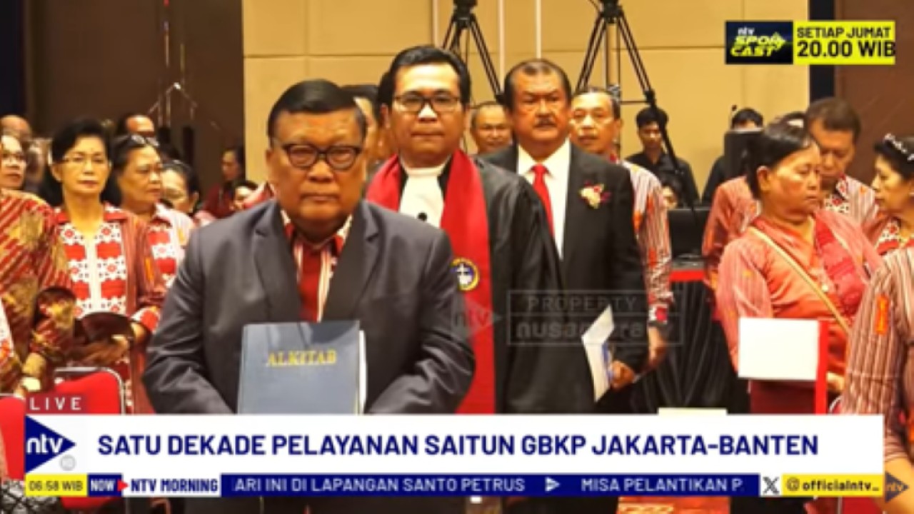 Saitun Gereja Batak Karo Protestasn (GBKP) Jakarta-Banten rayakan satu dekade pelayanan
