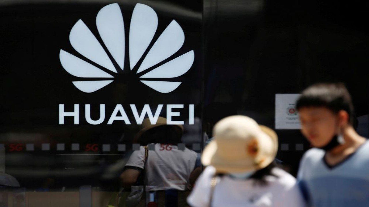 Ilustrasi. Logo Huawei. (Foto: Reuters)