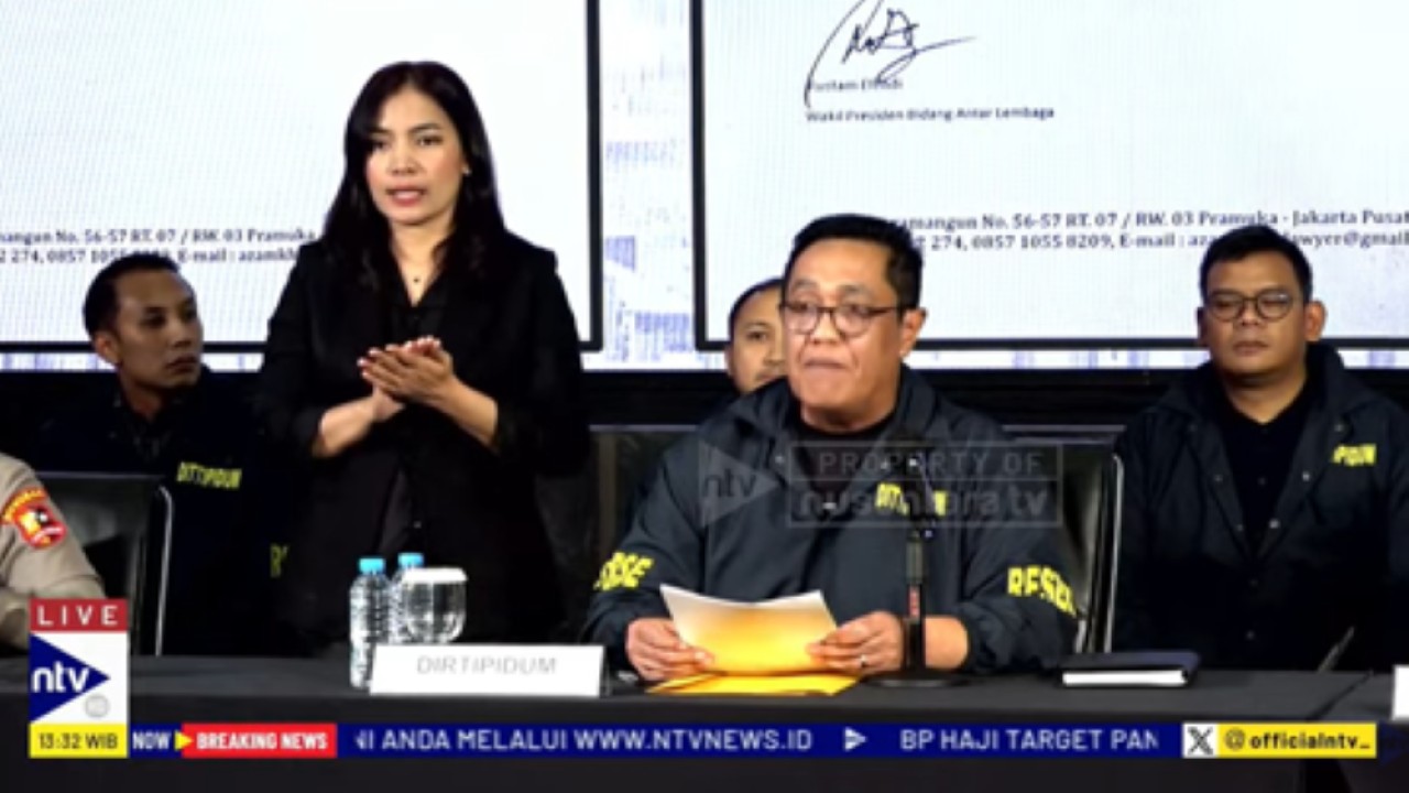 Direktur Tindak Pidana Umum (Dirtipidum) Bareskrim Polri Brigjen Djuhandani Rahardjo Puro menjelaskan status ijazah Jokowi