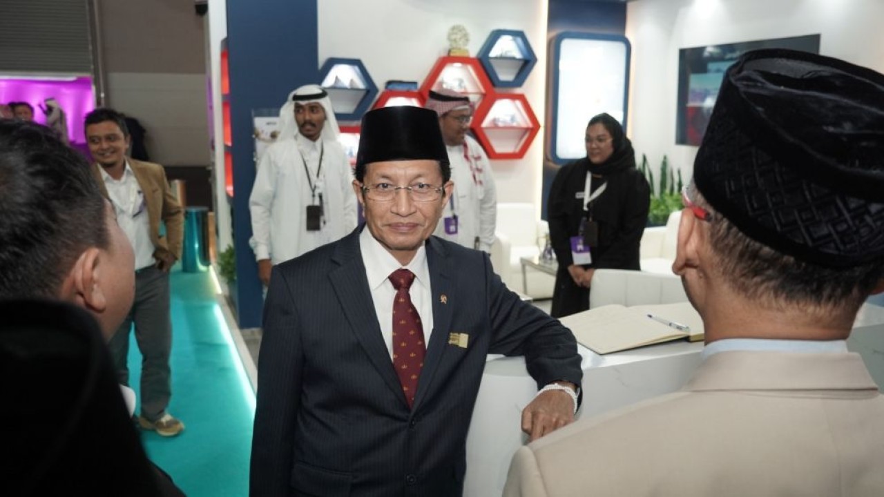 Menag Nasaruddin Umar di Jeddah, Rabu (15/1/2025). (Foto: Istimewa/Faiz)