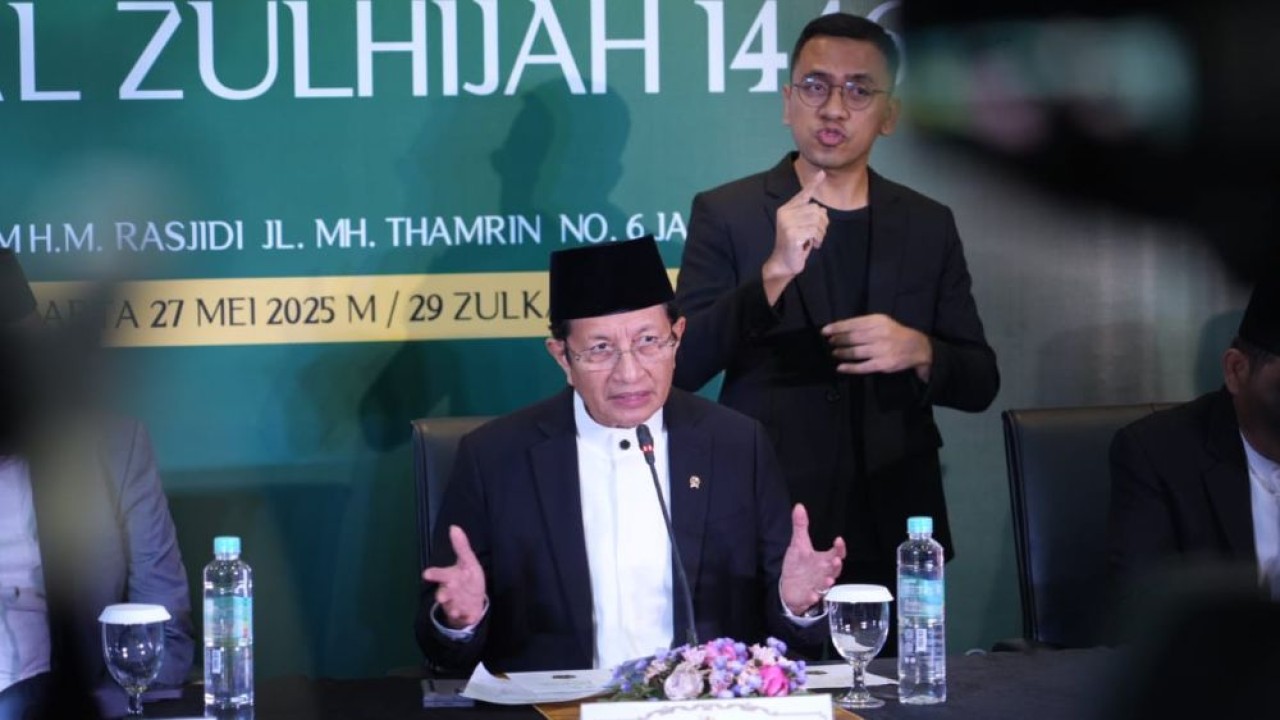 Menteri Agama (Menag) Nasaruddin Umar. (Foto: Istimewa/Kemenag)