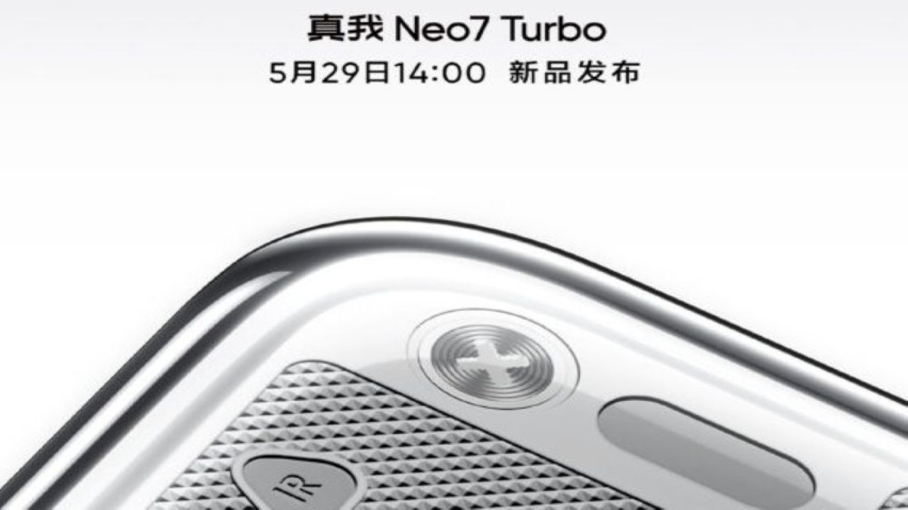 Realme Neo 7 Turbo. (Foto: Gizmochina)