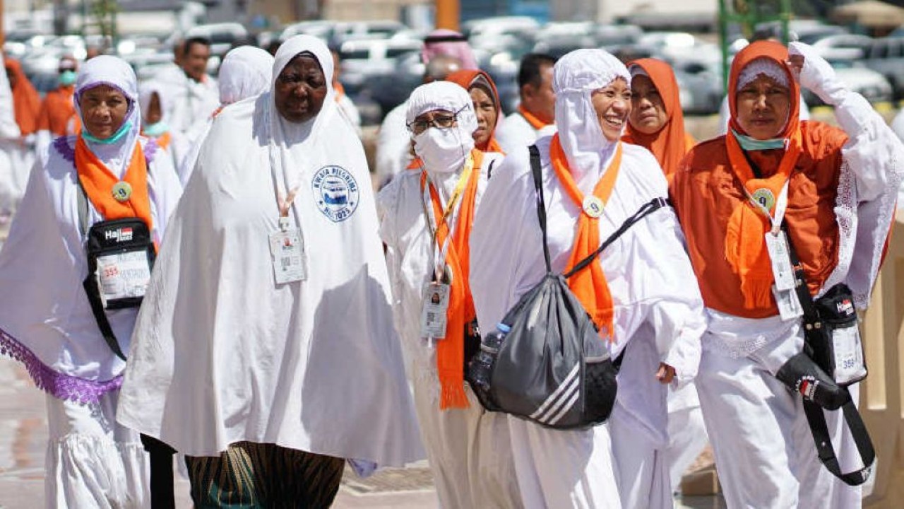 Diperkirakan suhu di Tanah Suci bisa mencapai 50 derajat Celcius. (Foto: Istimewa/Kemenag)