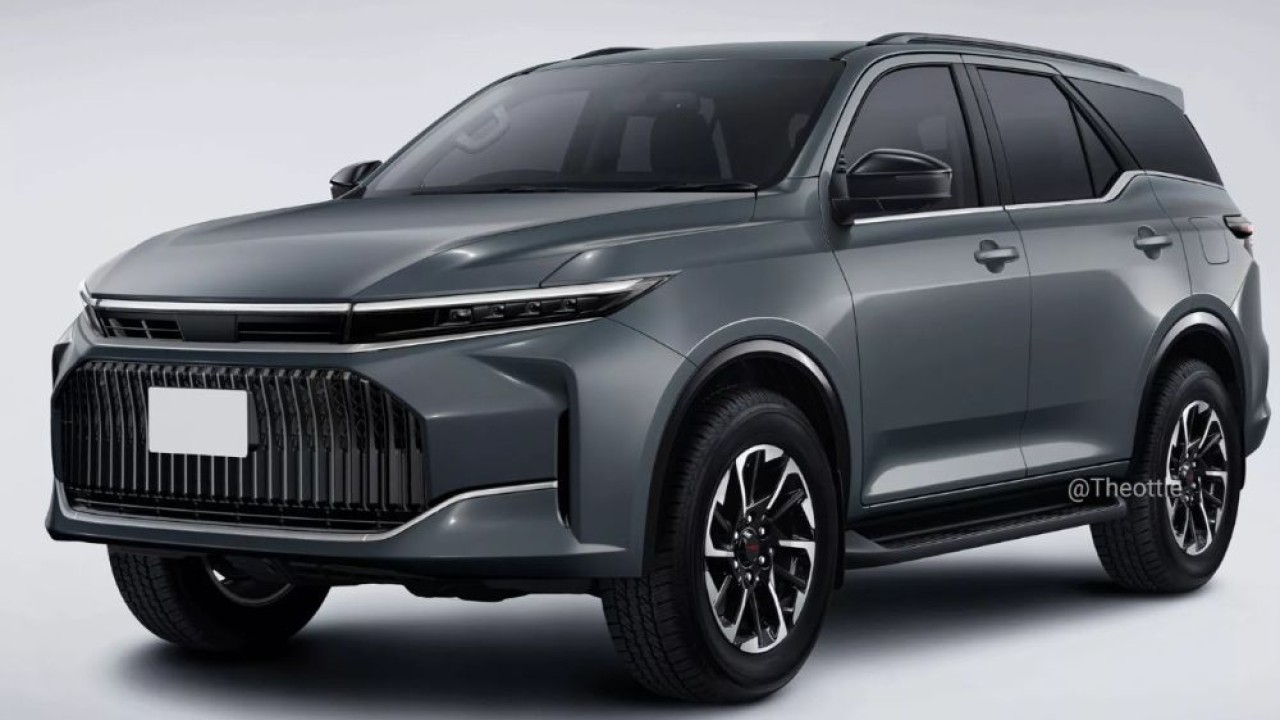 Toyota Fortuner baru bakal tampil mewah ala Crown. (Foto: Istimewa via Carscoops)