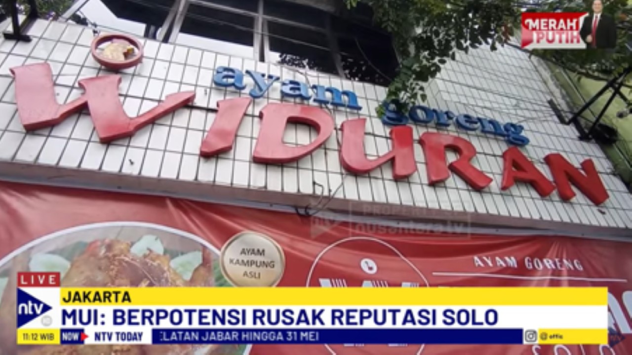 Rumah makan ayam goreng Widuran menjadi sorotan publik karena menggunakan bahan non-halal