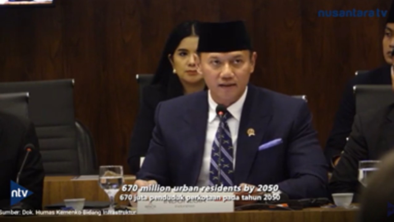 Menteri Koordinator Bidang Infrastruktur dan Pembangunan Kewilayahan, Agus Harimurti Yudhoyono (AHY) berbicara dalam Forum Urbanisasi BRICS ke-4 di Brasil