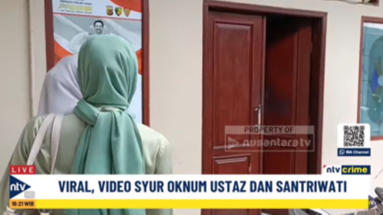Korban dengan didampingi KPAI Tasikmalaya melaporkan oknum ustadz yang diduga telah melakukan kekerasan seksual