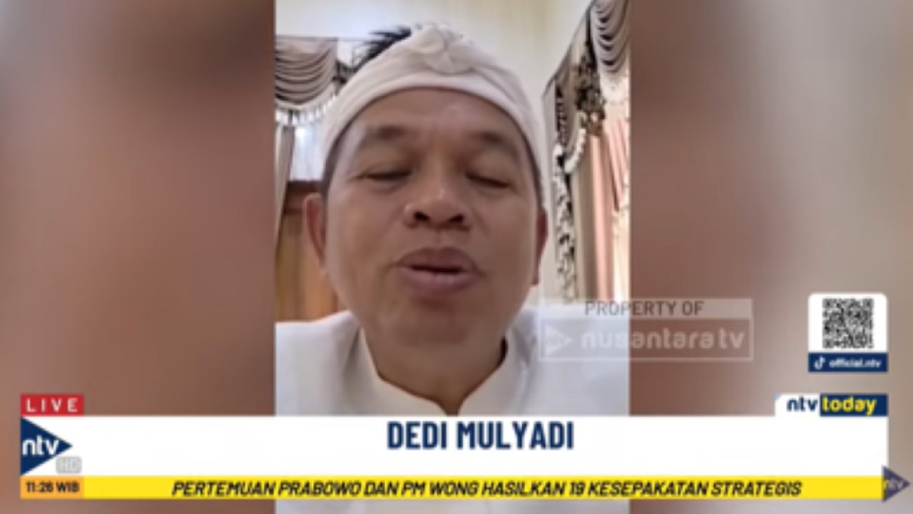 Gubernur Jawa Barat, Dedi Mulyadi