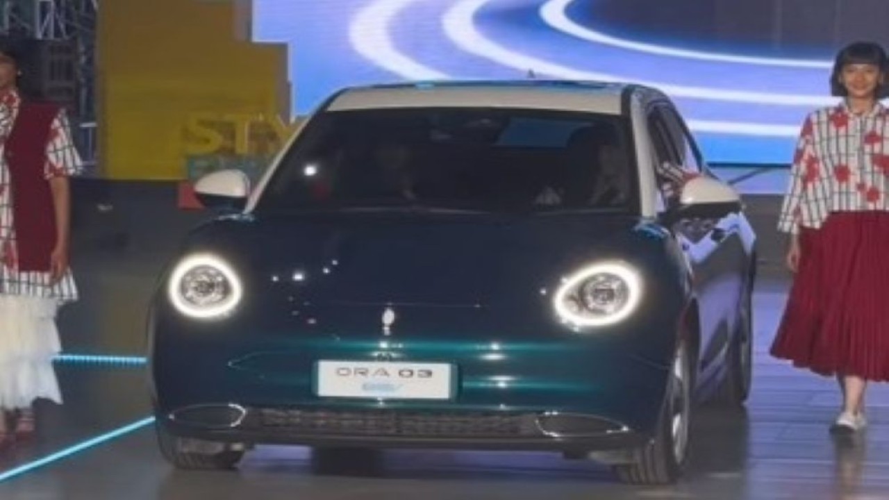 GWM Ora 03 diluncurkan dengan harga Rp300 jutaan. (Foto: Istimewa)