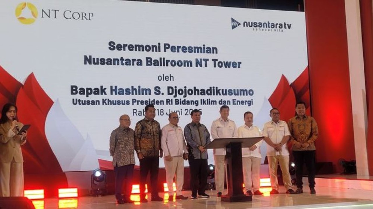 Peresmian Nusantara Ballroom di Gedung NT Tower (Dok. NTVNews.id)