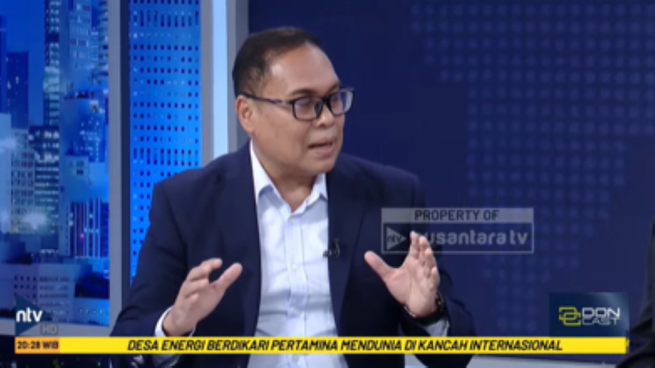 Prof. Hikmahanto Juwana, Guru Besar Hukum Internasional UI dalam acara DonCast di Nusantara TV