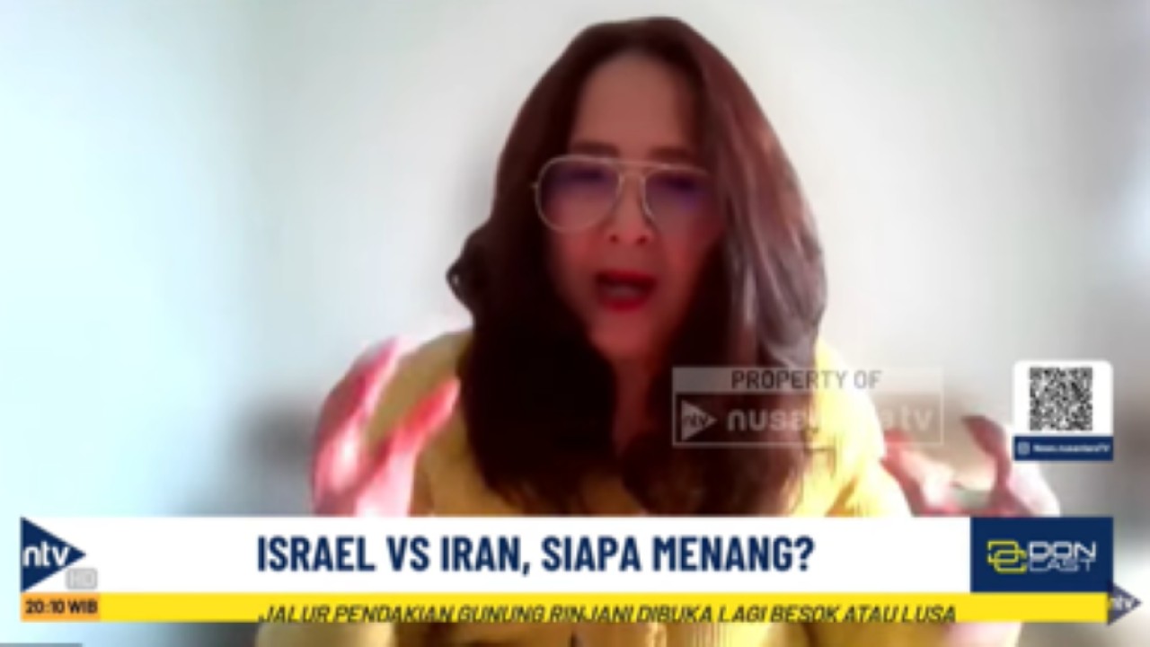 Monique Rijkers, Jurnalis/Aktivis Pro Yahudi dan Israel dalam acara DonCast di Nusantara TV